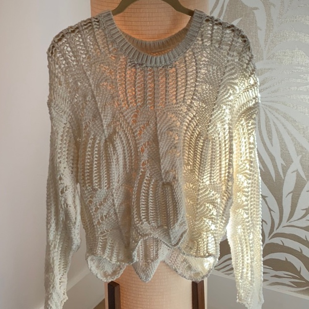IRO Cream Knit Sweater